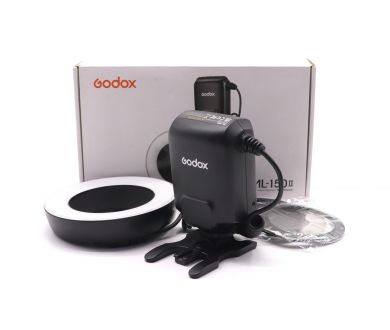 Фотовспышка кольцевая для макросъемки Godox ML-150 II в упаковке