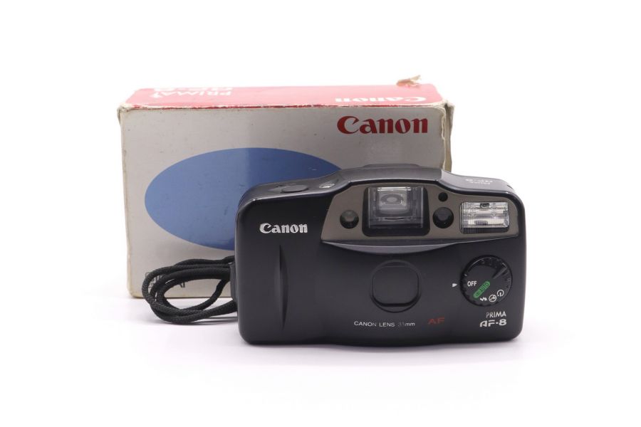 Плёночная камера Canon Prima AF-8 в упаковке