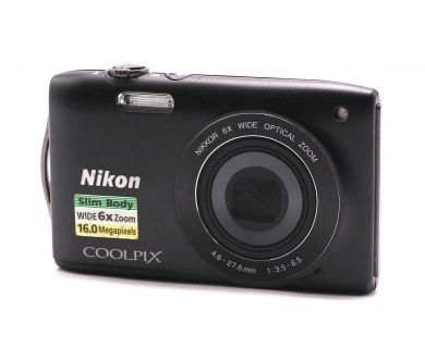 Цифровая компактная камера Nikon Coolpix S3200