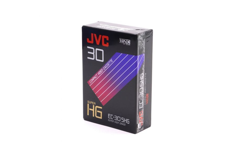 Видеокассета для записи VHS-C JVC EC-30 SHG
