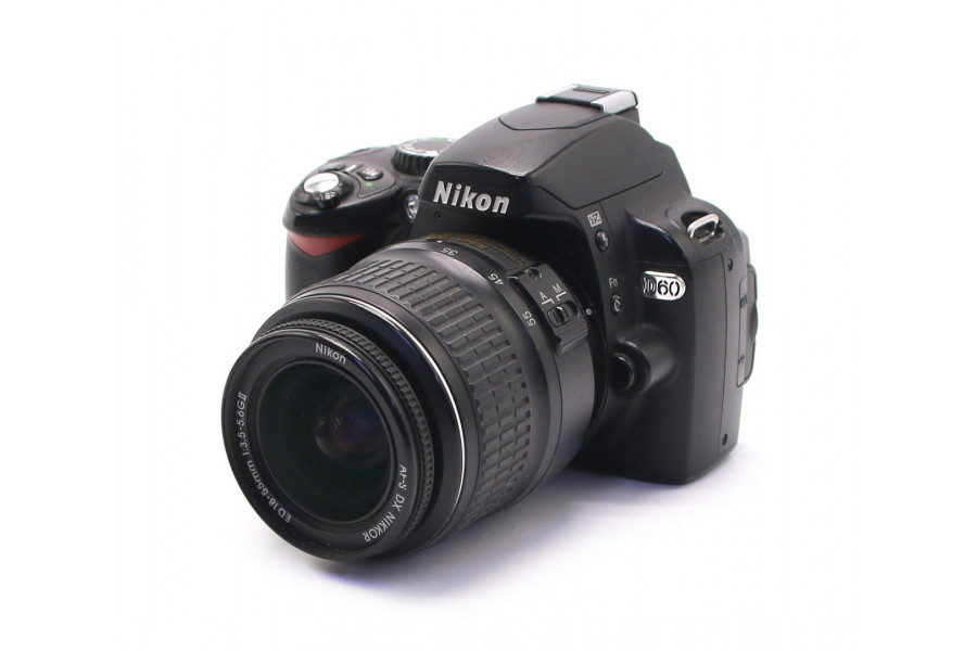 Фотокамера Nikon D60 kit (пробег 22940 кадров)