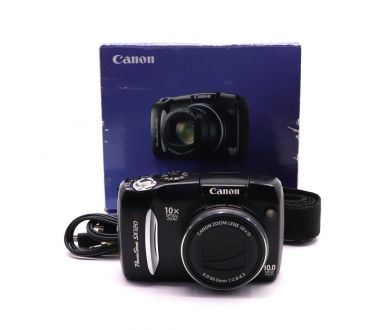 Фотокамера Canon PowerShot SX120 IS в упаковке