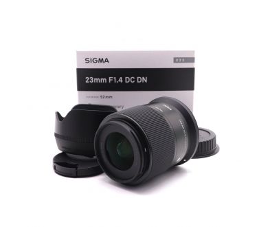 Sigma 23mm f/1.4 DC DN Contemporary Canon RF в упаковке