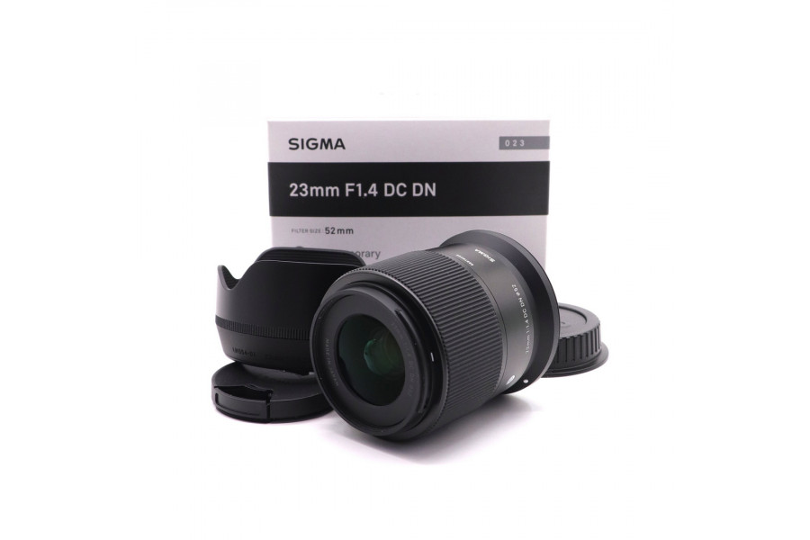 Sigma 23mm f/1.4 DC DN Contemporary Canon RF в упаковке