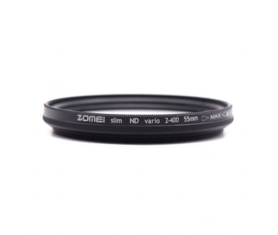 Светофильтр Zomei Slim ND Vario 2-400 55mm