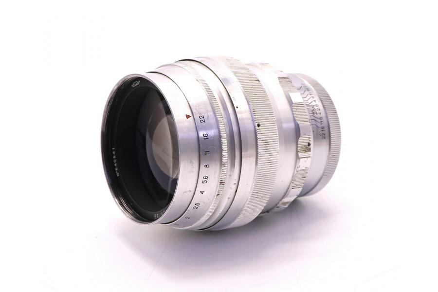Советский телеобъектив Гелиос-40 85mm f/1.5