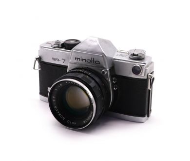 Зеркальная плёночная камера Minolta SR-7 kit