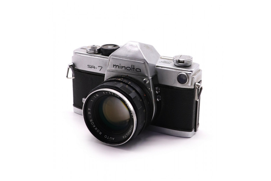 Зеркальная плёночная камера Minolta SR-7 kit
