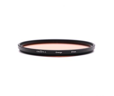 Светофильтр Green.L Solid Orange 67mm (Full Orange)