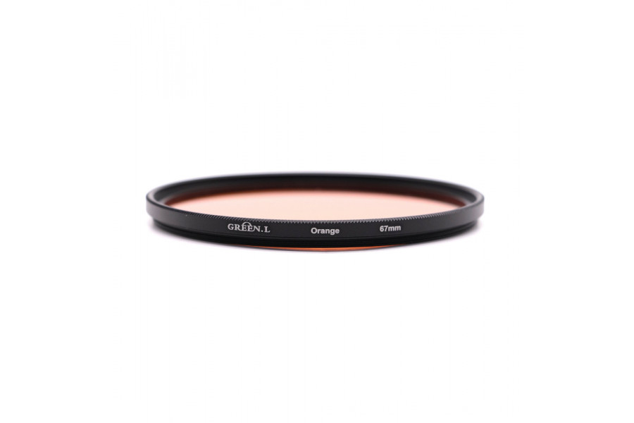 Светофильтр Green.L Solid Orange 67mm (Full Orange)