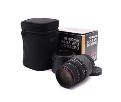 Sigma AF 70-300mm f/4-5.6 APO MACRO DG for Canon EF в упаковке
