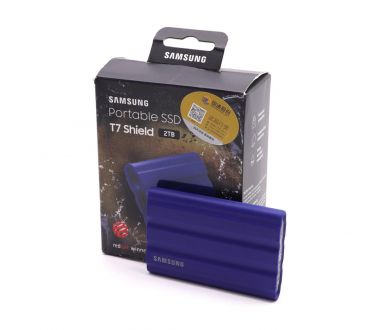 Внешний SSD диск Samsung T7 Shield 2Tb в упаковке