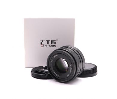 7Artisans 50mm f/1.8 для Fujifilm FX в упаковке