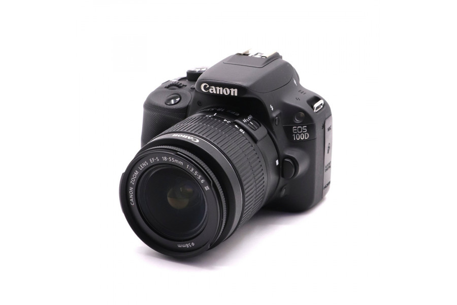 Фотокамера Canon EOS 100D kit (пробег 26700 кадров)