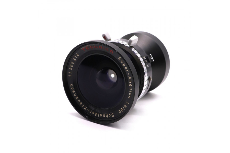 Объектив Schneider-Kreuznach Super-Angulon 90mm f/8 Technika