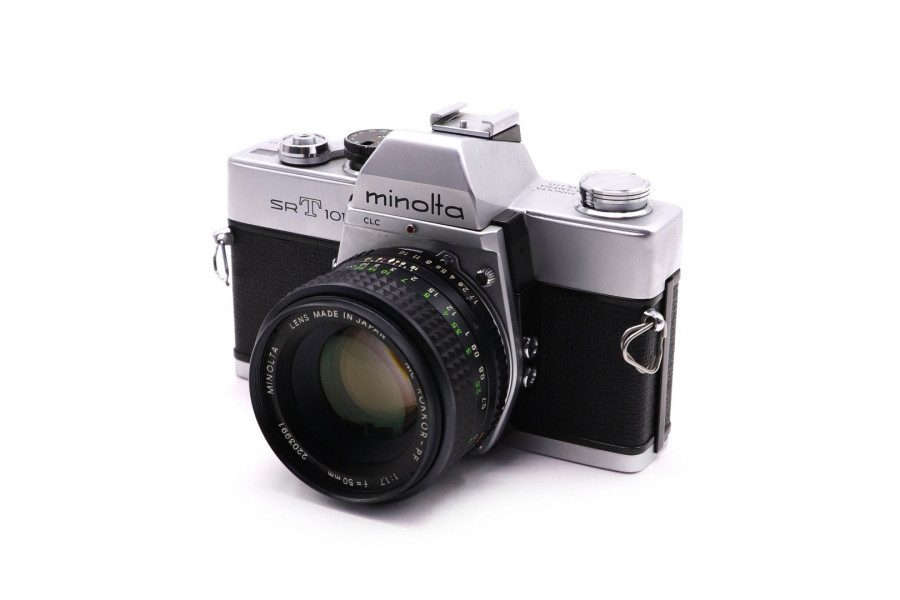 Камера Minolta SRT 101 + MC Rokkor-PF 50mm f/1.7
