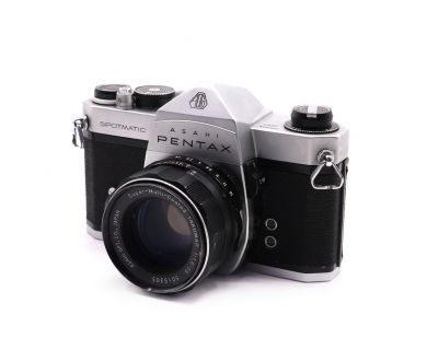 Pentax Spotmatic SP + объектив Super-Multi-Coated Takumar 1,8/55mm