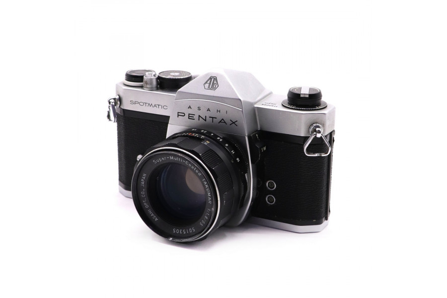 Pentax Spotmatic SP + объектив Super-Multi-Coated Takumar 1,8/55mm