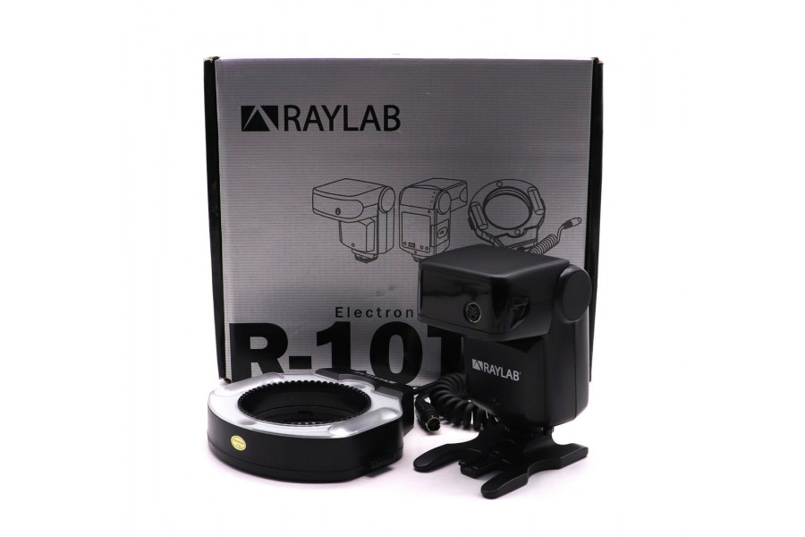 Кольцевая вспышка Raylab R-10TTL-С в упаковке
