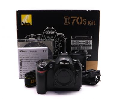 Nikon D70s body в упаковке (пробег 13720 кадров)