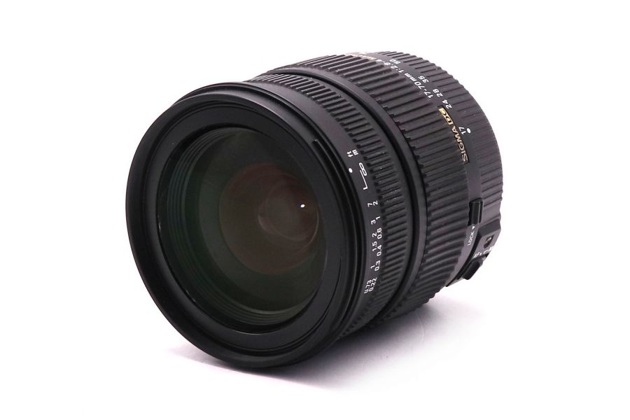 Объектив Sigma AF 17-70mm f/2.8-4 DC MACRO HSM Sony A неисправный