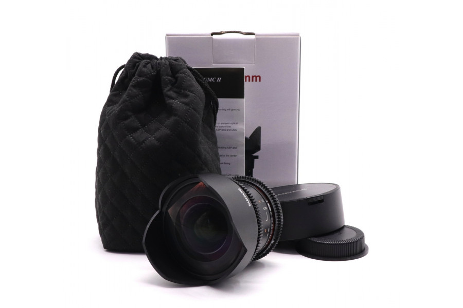 Samyang 14mm T3.1 ED AS IF UMC II for Canon EF в упаковке