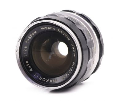 Объектив Nikkor-S Auto f/2.8 35mm Nippon Kogaku