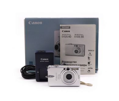 Компактная камера Canon IXUS 30 в упаковке