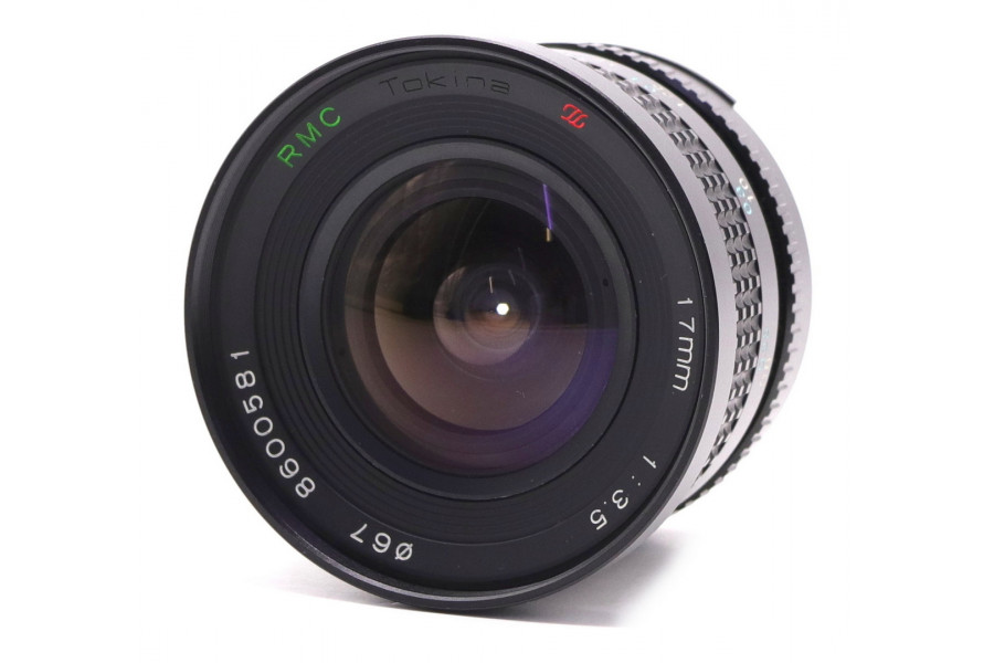 Мануальный Tokina RMC 17mm f/3.5 для Nikon F