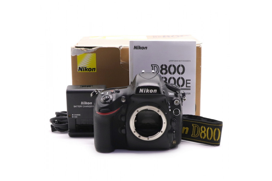 Nikon D800 body в упаковке (пробег 69410 кадров)