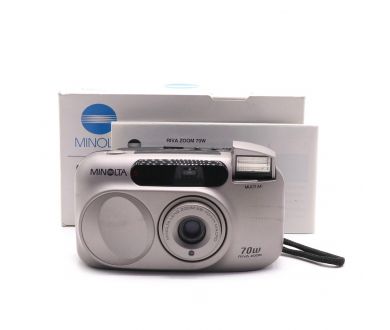 Компактная камера Minolta Riva Zoom 70w в упаковке