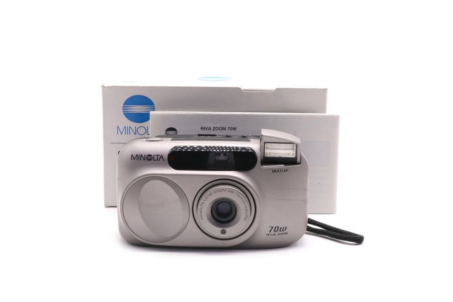 Компактная камера Minolta Riva Zoom 70w в упаковке