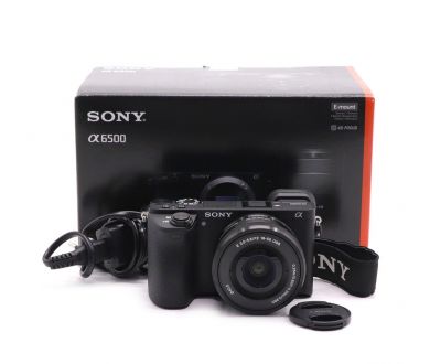 Sony A6500 ILCE-6500 kit в упаковке (пробег 2760 кадров)
