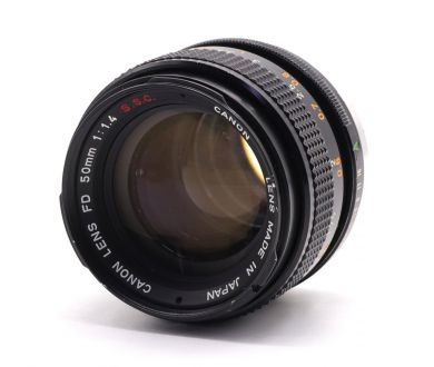 Объектив Canon FD 1.4/50mm S.S.C. для M42