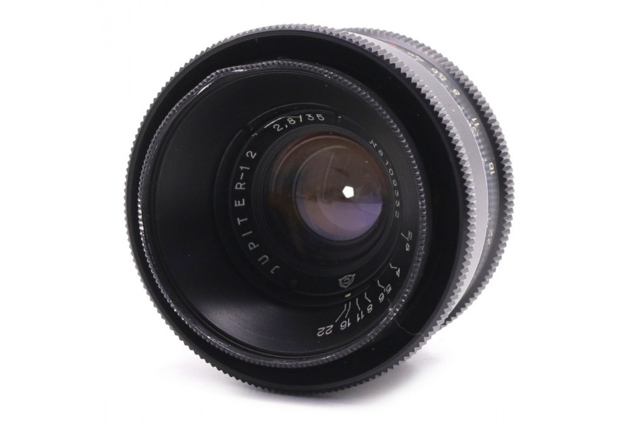 Юпитер-12/Jupiter-12 2.8/35 М39 black (СССР, 1981)