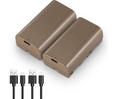 Аккумулятор NEEWER TNP-F550, 2 шт, 3500 мАч, USB- C, для Sony NP-F550 F750 F950 F970