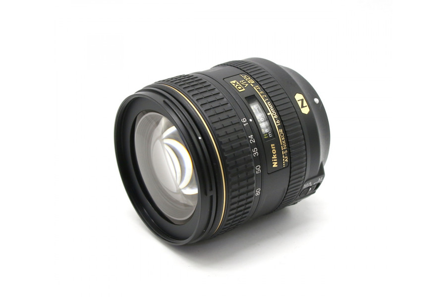 Объектив Nikon 16-80mm f/2,8-4E ED VR AF-S DX Nikkor F