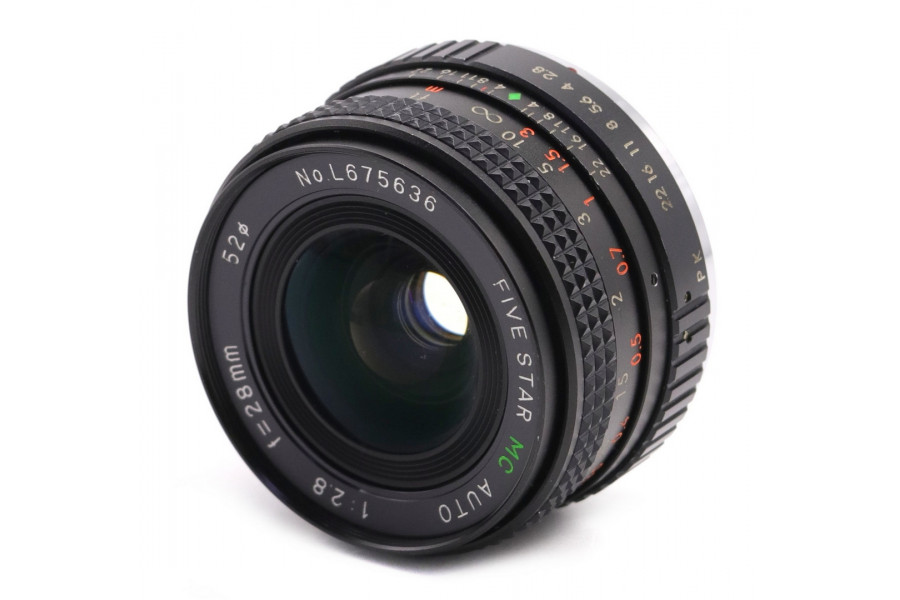 Мануальный Five Star MC Auto 28mm f/2.8 (Japan)