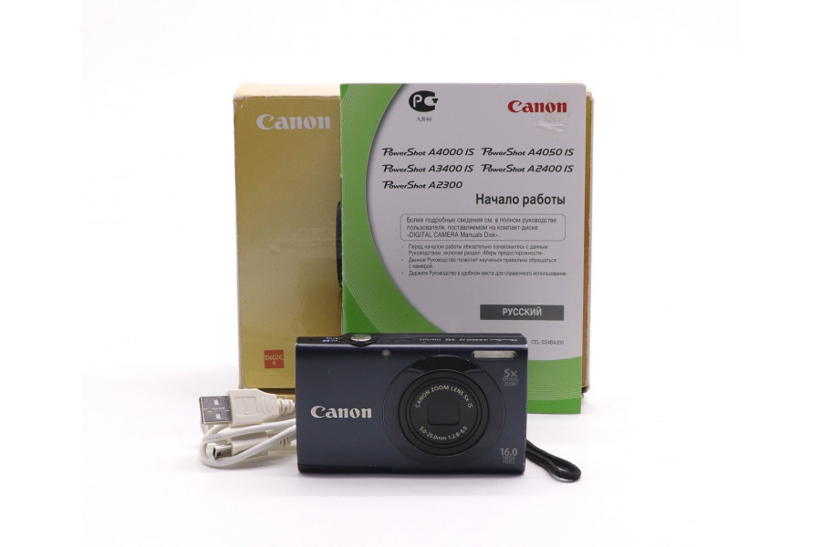 Фотокамера Canon PowerShot A3400 IS в упаковке