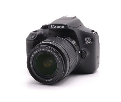 Фотоаппарат Canon EOS 1300D kit (пробег 13450 кадров)