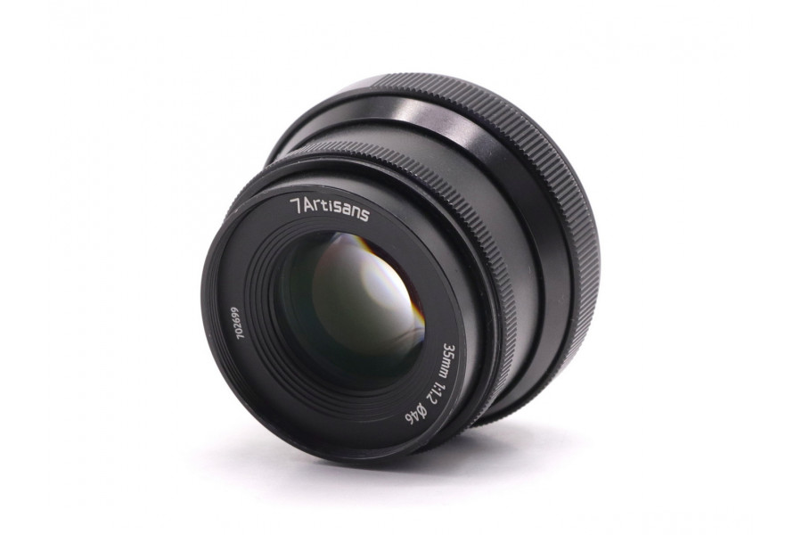 Объектив 7Artisans 35mm f/1.2 для Fujifilm X black