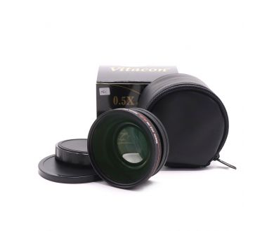 Конвертер Vitacon DSLR PRO MC AF 0.5x 77mm в упаковке