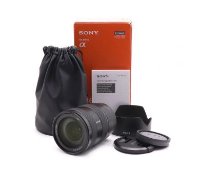 Объектив Sony E 16-55mm f/2.8 G в упаковке