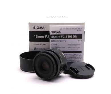 Sigma AF 45mm f/2.8 DG DN Contemporary Sony E в упаковке