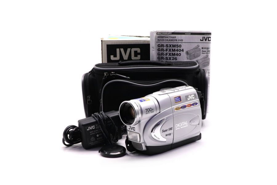 Аналоговая видеокамера JVC GR-SX26E в упаковке