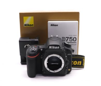 Nikon D750 body в упаковке (пробег 57800 кадров)
