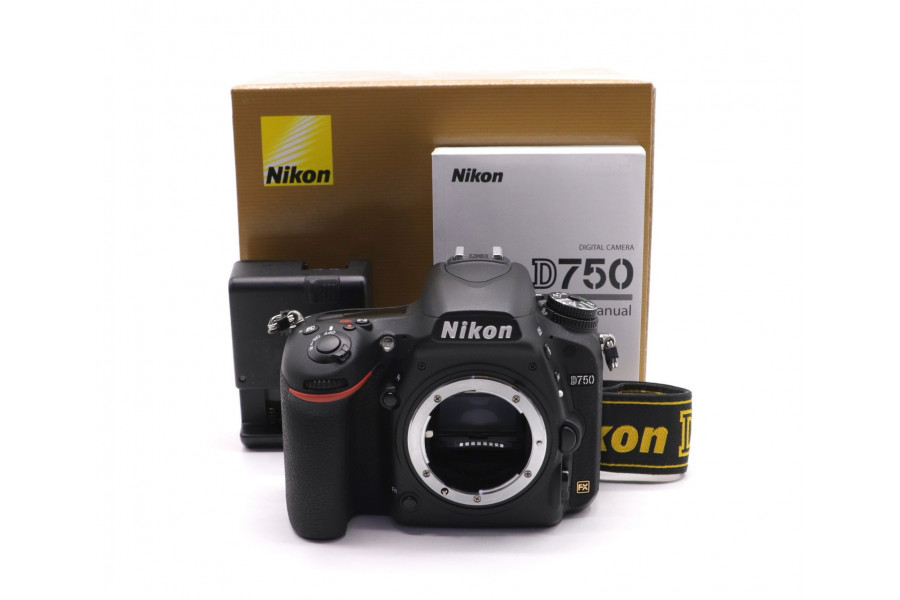 Nikon D750 body в упаковке (пробег 57800 кадров)
