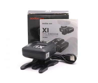 Радиосинхронизатор Godox X1R-N для Nikon в упаковке