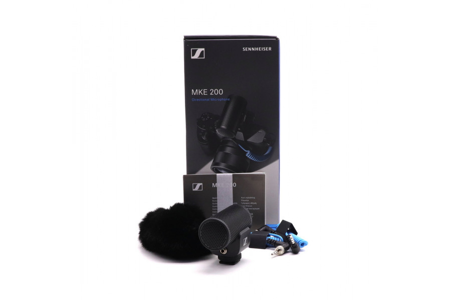 Направленный микрофон Sennheiser MKE 200 в упаковке