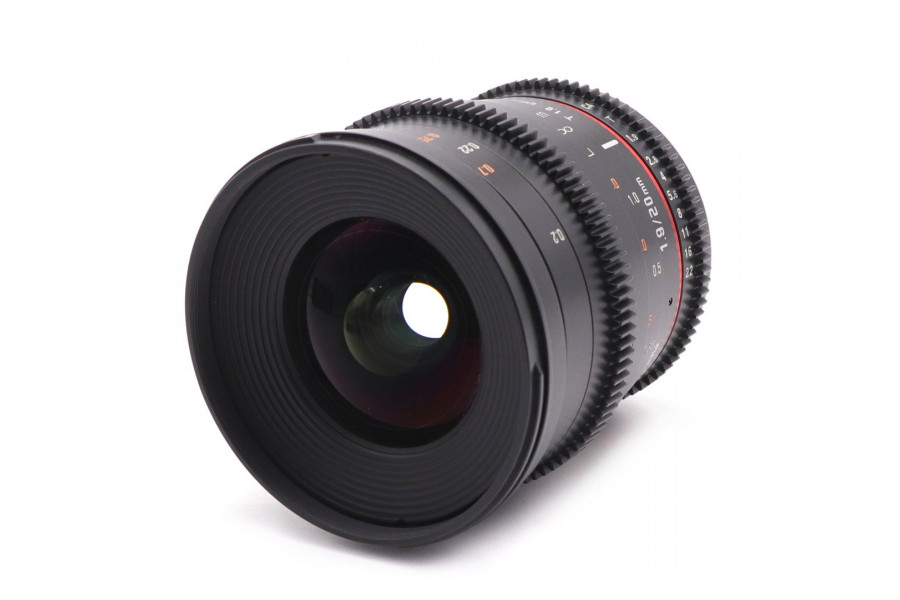 Объектив Samyang 20mm T1.9 ED AS UMC Canon EF